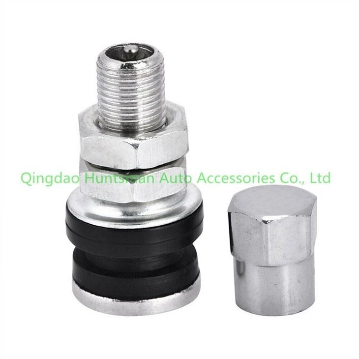 Motorcycle tire valve